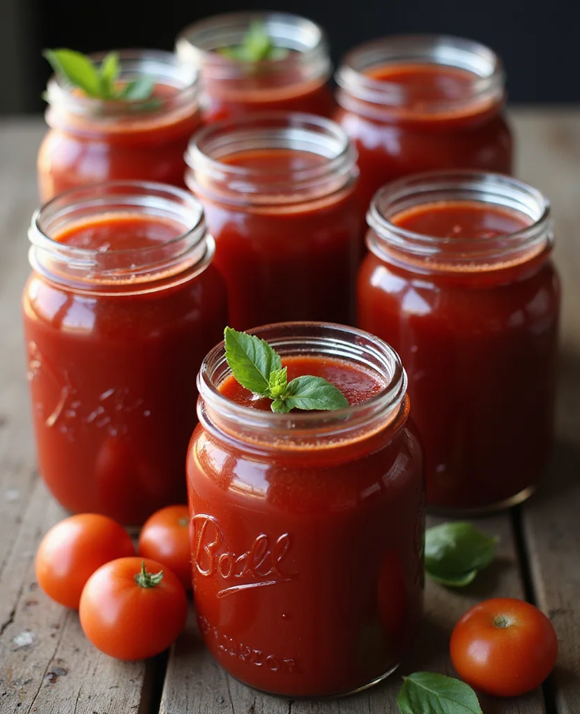 Best Tomato Juice Recipes Canning - Preserve Fresh Tomatoes Year Round - Step 6: Prepare the Canning Jars 1