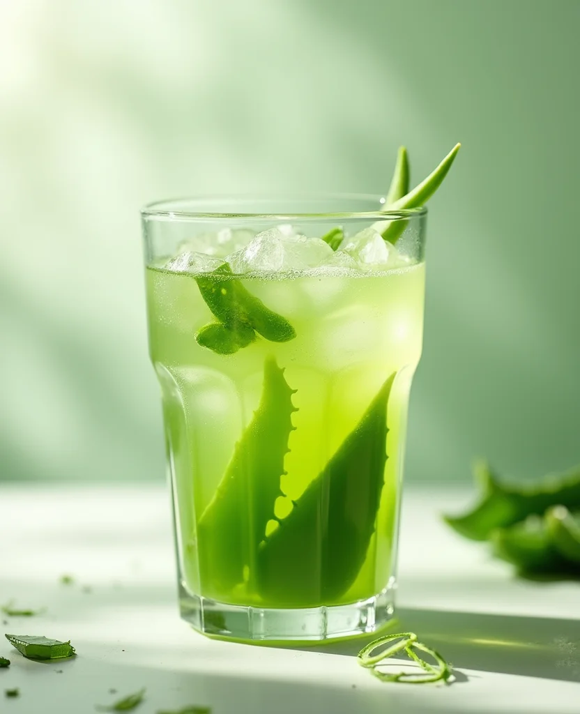 Healing Aloe Vera Juice Recipes For Natural Detoxification - Step 1: Prepare Aloe Vera Leaf 1