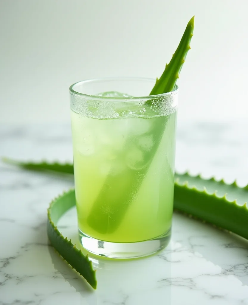 Healing Aloe Vera Juice Recipes For Natural Detoxification - Step 2: Extract Aloe Vera Gel 1
