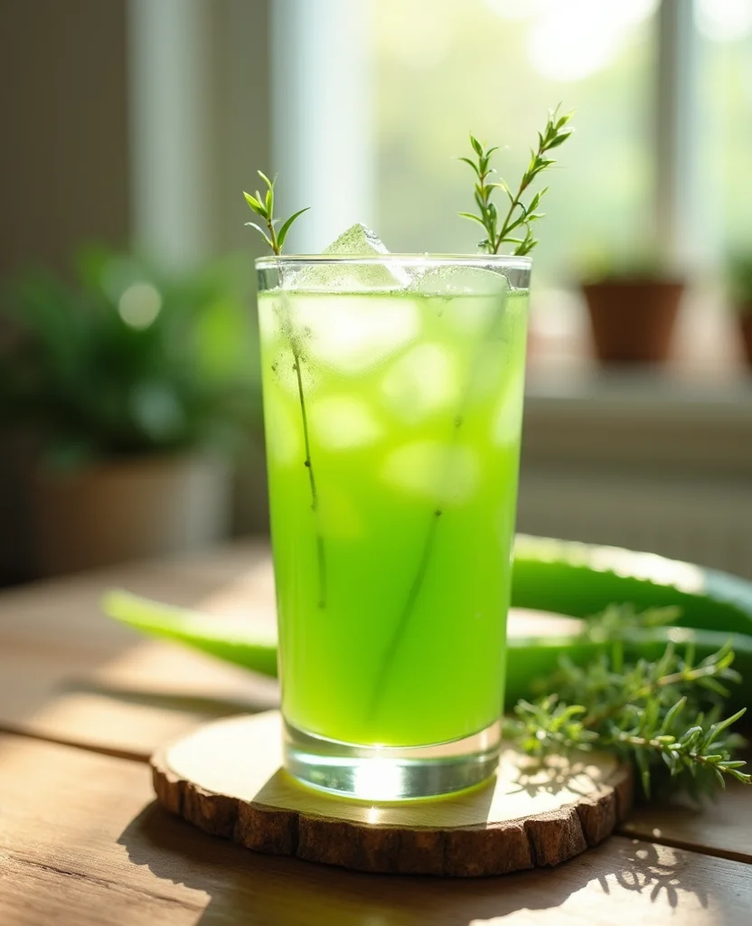 Healing Aloe Vera Juice Recipes For Natural Detoxification - Step 3: Blend Aloe Vera Gel 1