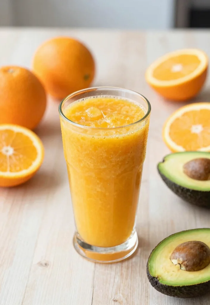 16 Chocolate Avocado Smoothie Recipes Dairy Free - 9. Chocolate Avocado Orange Smoothie 1