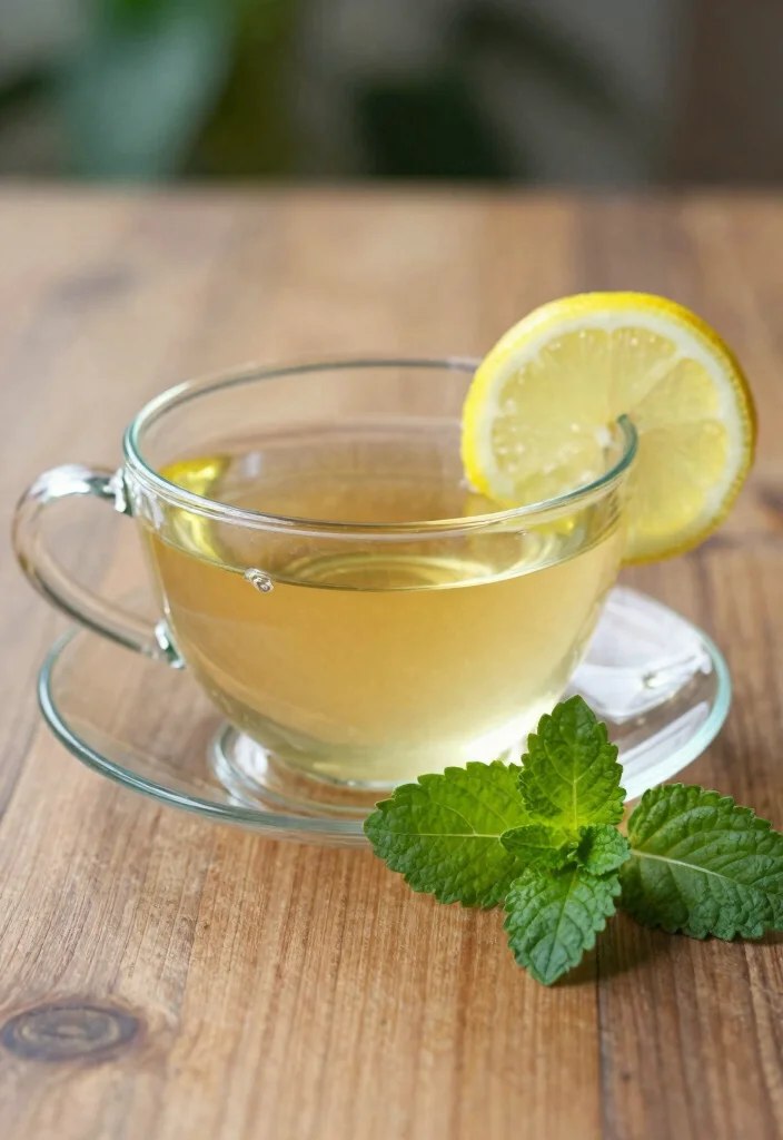 16 Cortisol Detox Drink Recipes That Support Stress Balance and Daily Calm - 14. Lemon Balm Tea 1