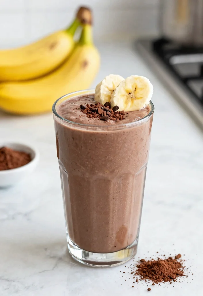 16 Cortisol Detox Drink Recipes That Support Stress Balance and Daily Calm - 15. Chocolate Banana Calm Smoothie 1