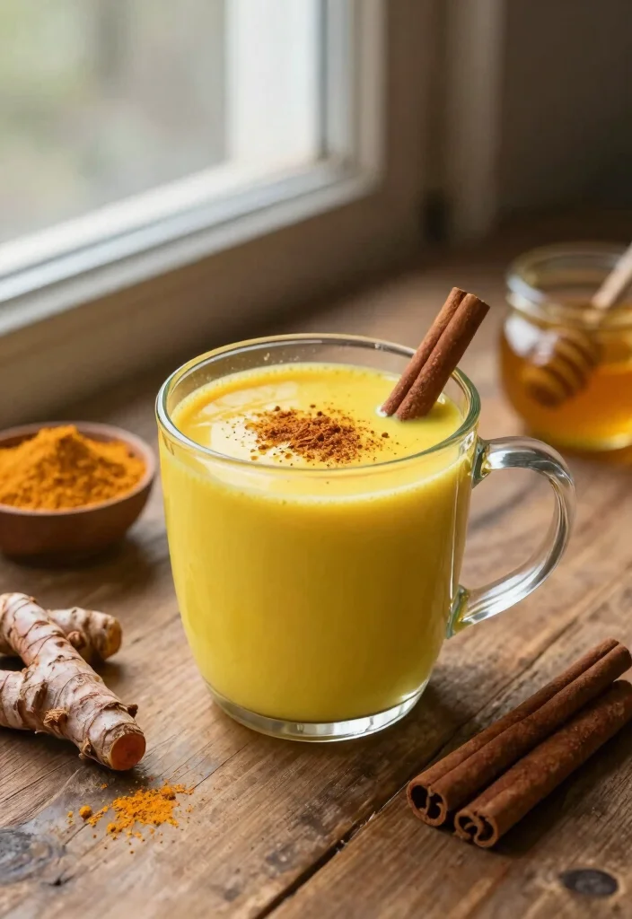 16 Cortisol Detox Drink Recipes That Support Stress Balance and Daily Calm - 2. Golden Turmeric Milk 1
