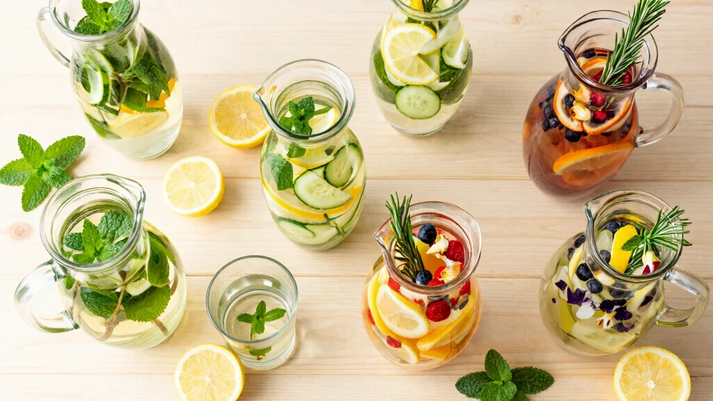 16 Detox Water Recipes for Glowing Skin and Hair with Simple Beauty Ingredients