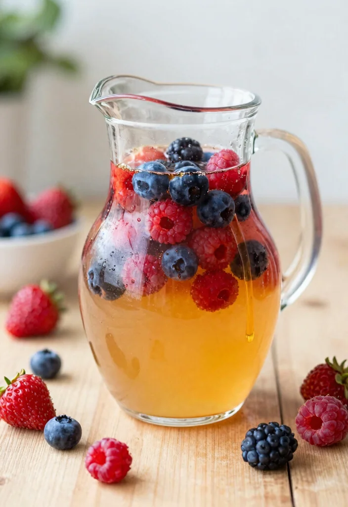 16 Detox Water Recipes in Winter Using Warm Spices and Seasonal Fruits - 9. Honey-Berry Detox Water 1