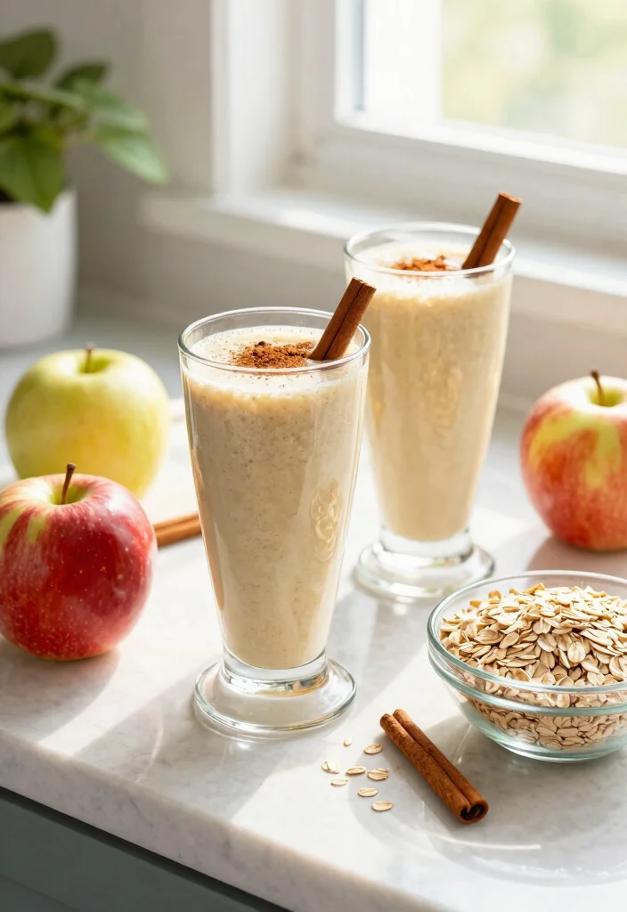 16 Healthy Apple Smoothie Recipes with Fiber - 1. Classic Apple Cinnamon Smoothie 1