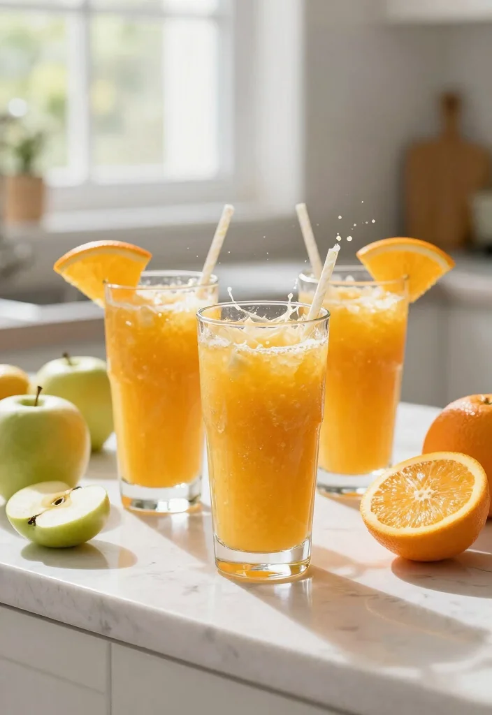 16 Healthy Apple Smoothie Recipes with Fiber - 11. Apple Citrus Smoothie 1