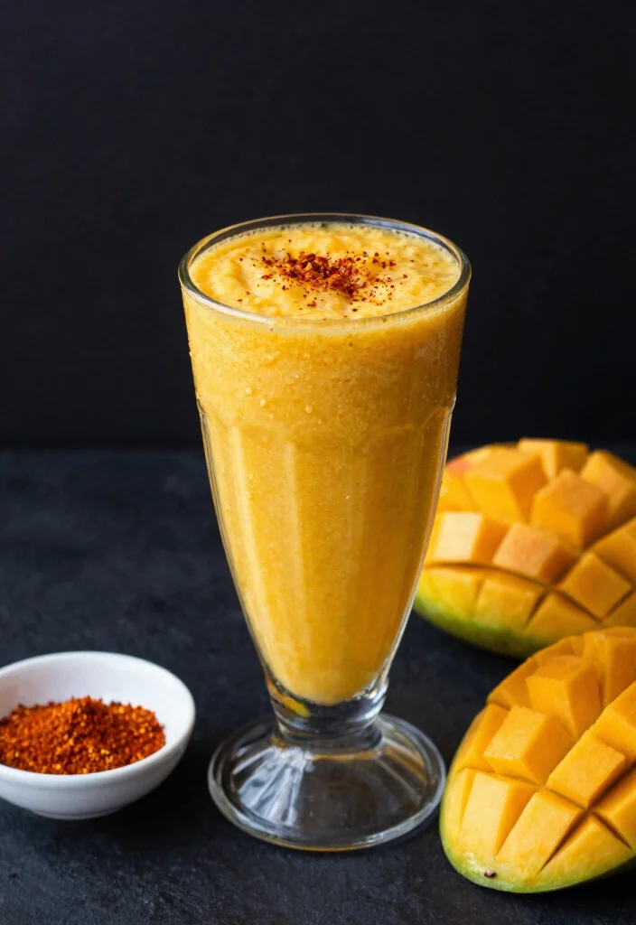 16 Mango Protein Smoothie Recipes for Post Workout - 5. Spicy Mango Protein Smoothie 1