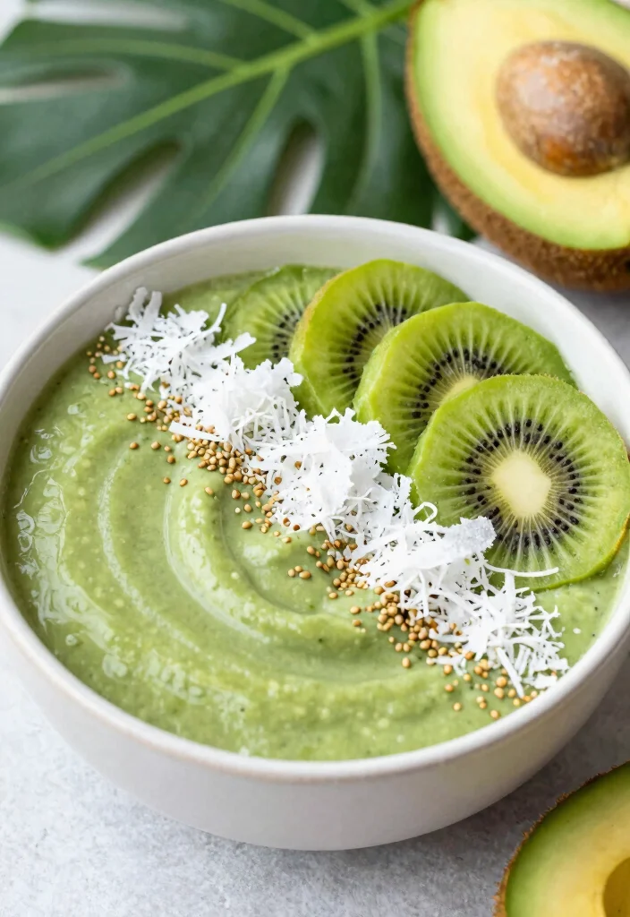 16 Spirulina Smoothie Bowl Recipes Packed with Nutrients - 6. Tropical Green Spirulina Bowl 1