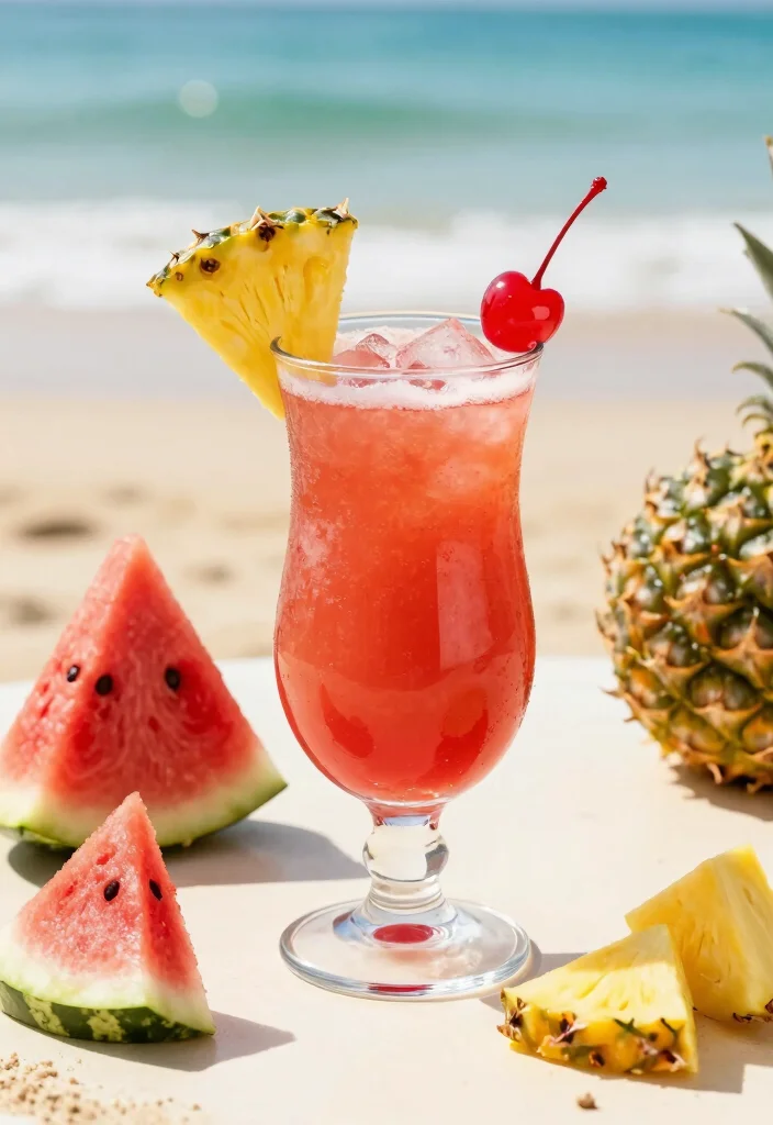 16 Watermelon Detox Juice Recipes for Summer Hydration and Light Refreshment - 15. Watermelon Pineapple Detox Juice 1