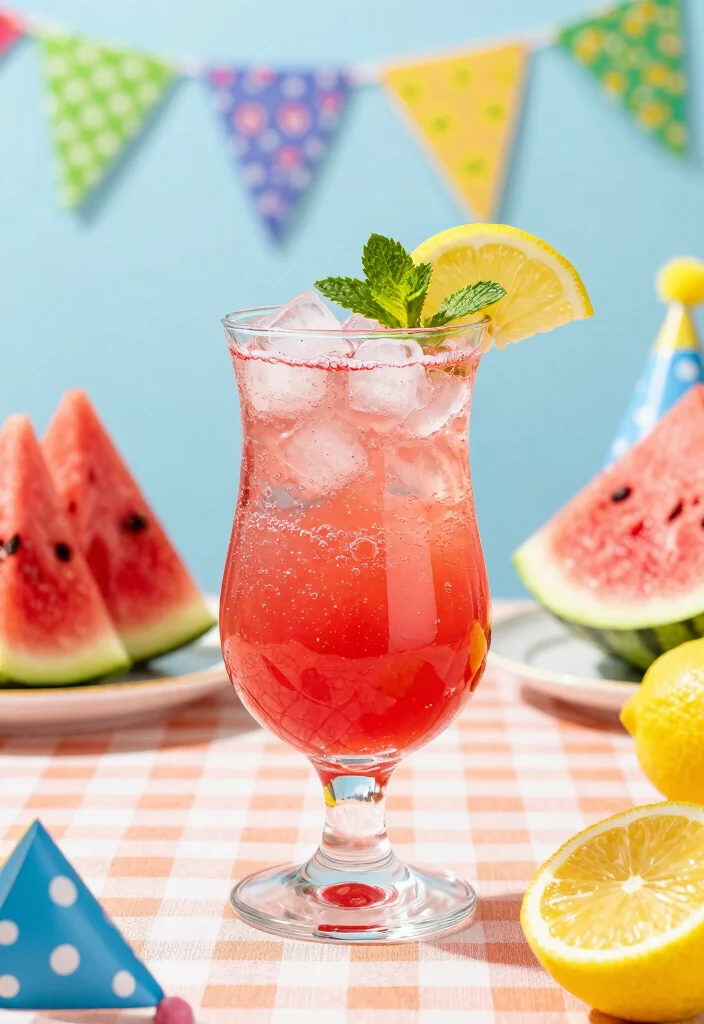 16 Watermelon Detox Juice Recipes for Summer Hydration and Light Refreshment - 5. Watermelon Lemonade Fizz 1