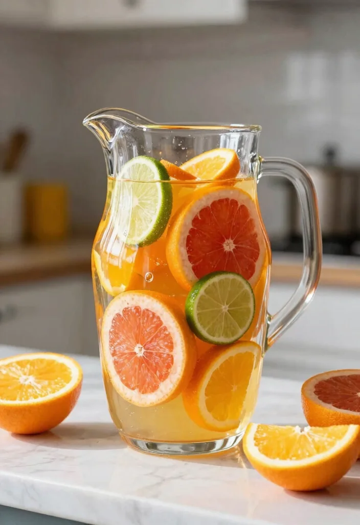 17 Aesthetic Detox Water Recipes Perfect for Pinterest, Jars, and Visual Inspiration - 13. Mixed Citrus Splash 1