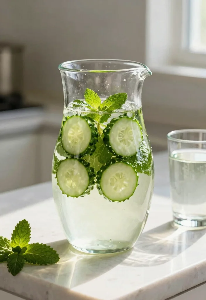 17 Detox Drinks That Support Natural Cleansing and Whole-Body Wellness - 4. Cucumber-Mint Infused Water 1