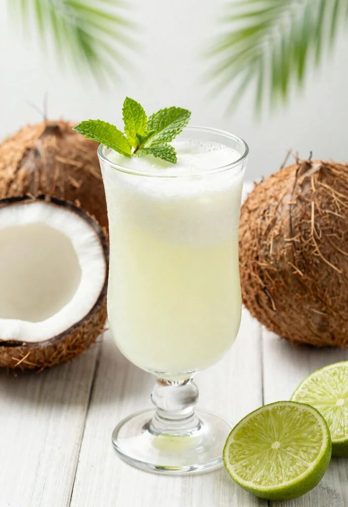 17 Detox Juice Recipes That Support Fat Flush and a Flatter Belly Appearance - 10. Coconut Lime Detox Juice 1