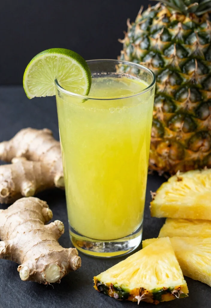 17 Detox Juice Recipes That Support Fat Flush and a Flatter Belly Appearance - 5. Spicy Ginger Zinger Juice 1