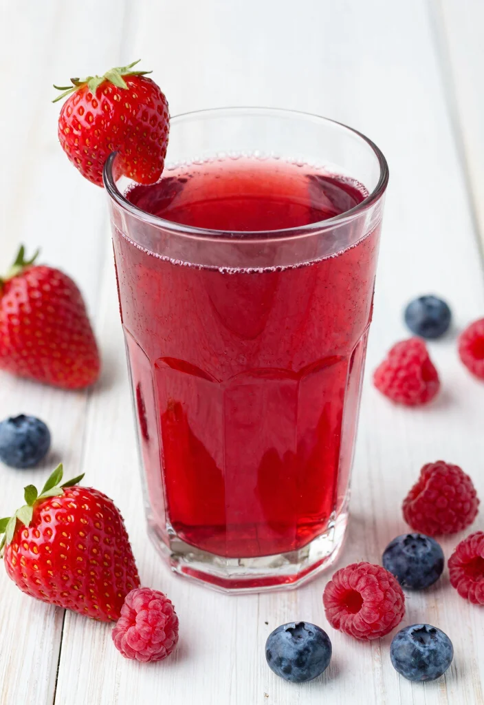 17 Detox Juice Recipes That Support Fat Flush and a Flatter Belly Appearance - 6. Berry Detox Juice 1