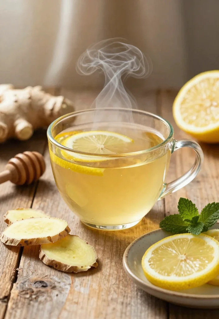 17 Detox Tea Cleanse Recipes That Support Metabolism and Balanced Weight Goals - 1. Zesty Lemon Ginger Detox Tea 1