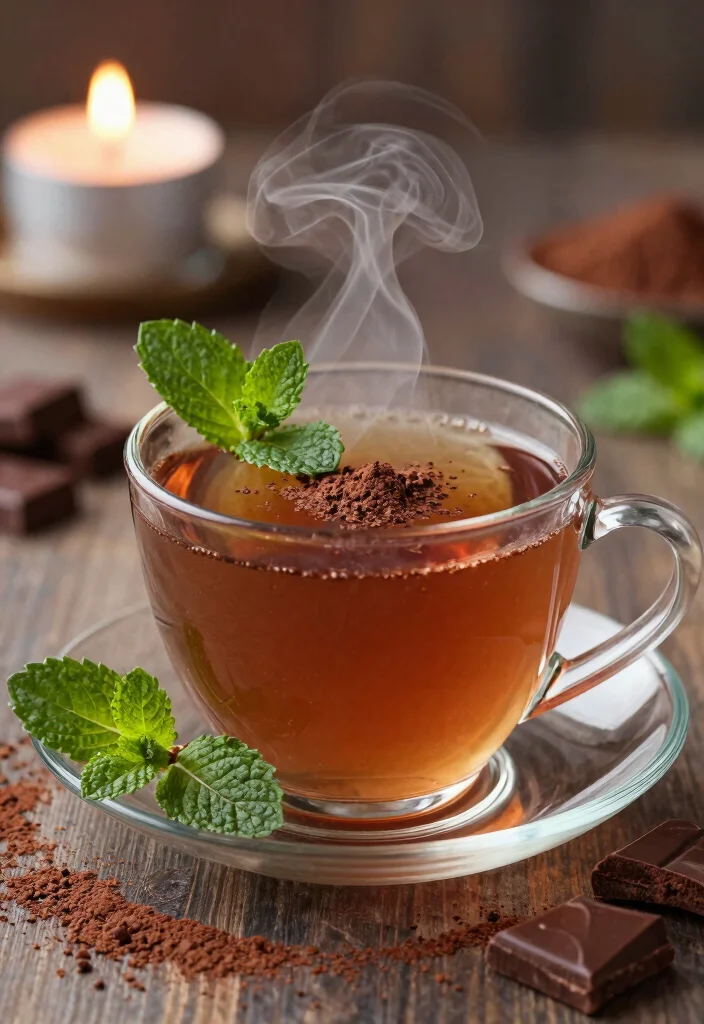 17 Detox Tea Cleanse Recipes That Support Metabolism and Balanced Weight Goals - 14. Chocolate Mint Detox Tea 1
