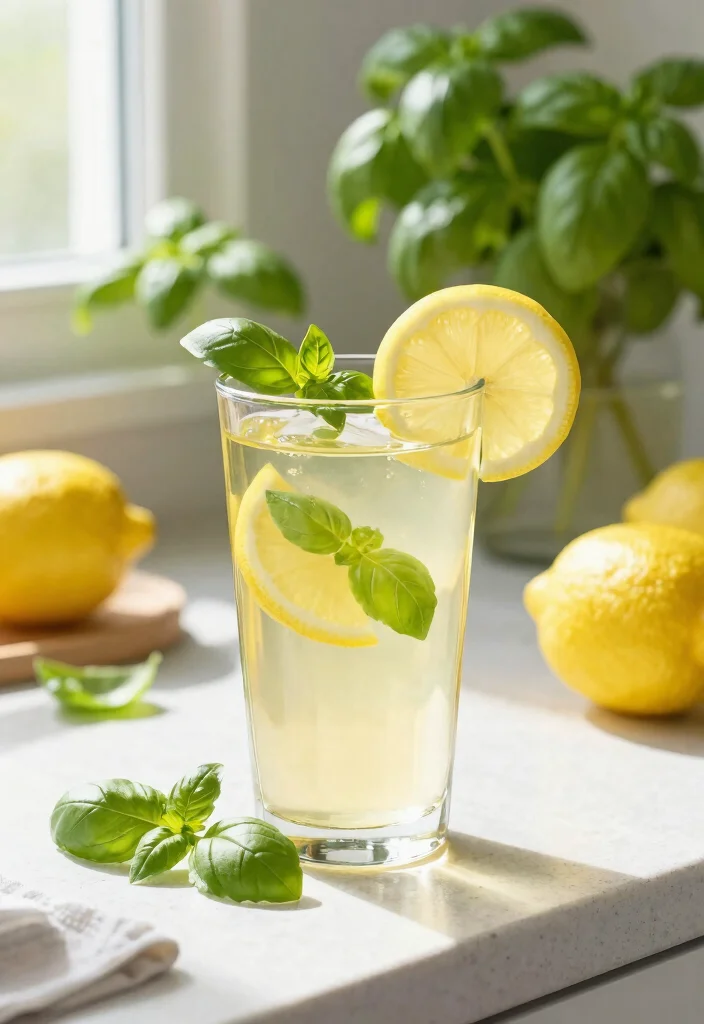 17 Detox Tea Cleanse Recipes That Support Metabolism and Balanced Weight Goals - 8. Lemon Basil Detox Tea 1