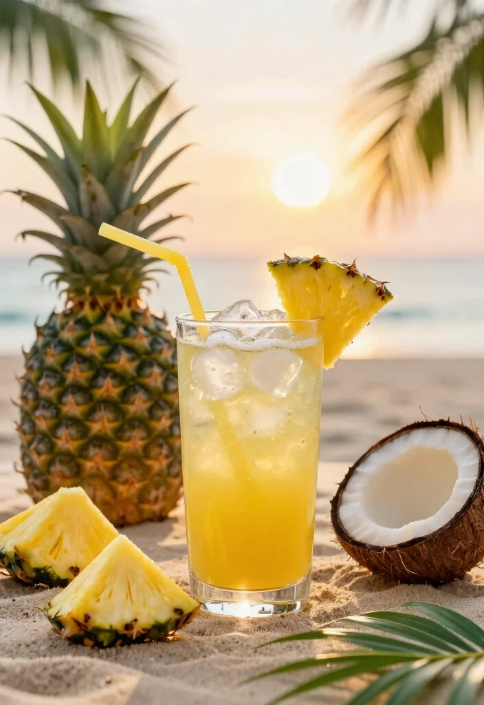 17 Detox Tea Cleanse Recipes That Support Metabolism and Balanced Weight Goals - 9. Pineapple Coconut Detox Tea 1