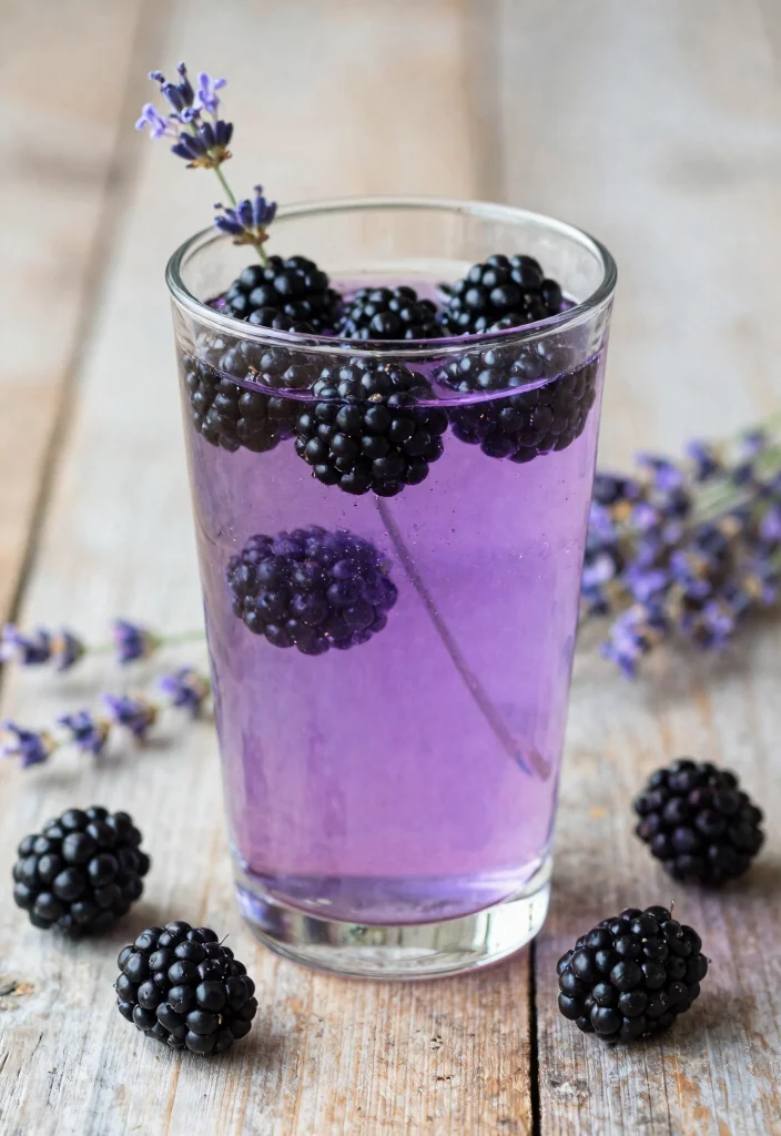17 Detox Water Recipes That Support Fat Burning and a Leaner Lifestyle - 14. Blackberry & Lavender Infusion 1