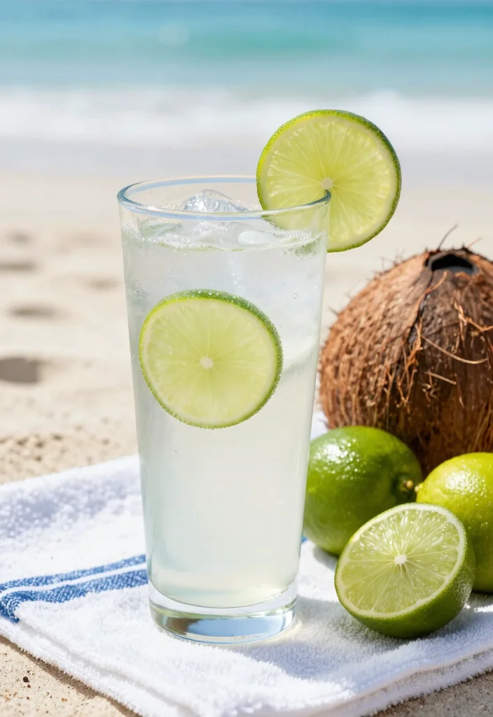 17 Detox Water Recipes That Support Fat Burning and a Leaner Lifestyle - 17. Coconut & Lime Splash 1