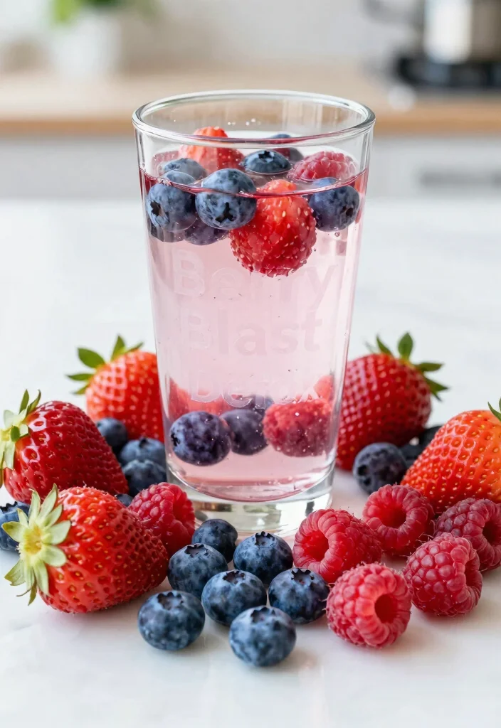 17 Detox Water Recipes That Support Fat Burning and a Leaner Lifestyle - 3. Berry Blast Detox 1