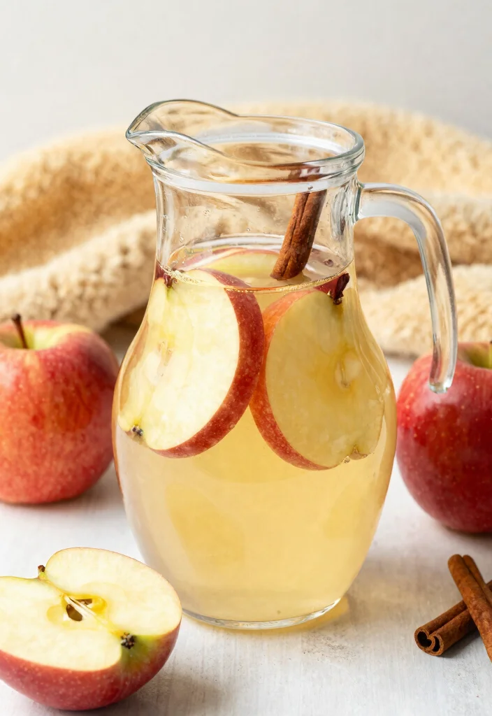17 Detox Water Recipes That Support Fat Burning and a Leaner Lifestyle - 6. Apple & Cinnamon Delight 1