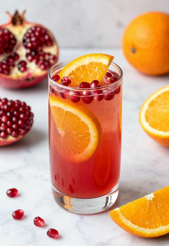 17 Detox Water Recipes and Benefits Explained for Everyday Wellness - 8. Pomegranate Citrus Fusion 1