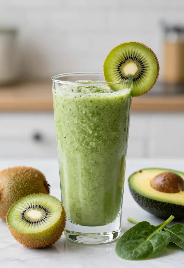 17 Green Detox Smoothie Recipes for Morning Energy and Gentle Body Cleanse - 6. Green Goddess Detox Smoothie 1