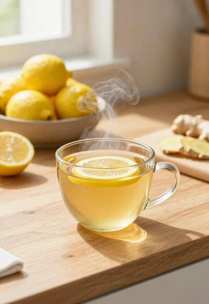 17 Liver Detox Tea Recipes for Gentle Daily Support and Herbal Balance - 1. Lemon & Ginger Detox Tea 1