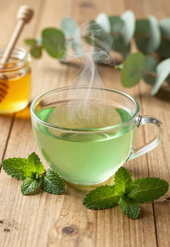 17 Lung Detox Tea Recipes with Herbs That Support Breathing and Daily Wellness - 1. Eucalyptus Mint Detox Tea 1
