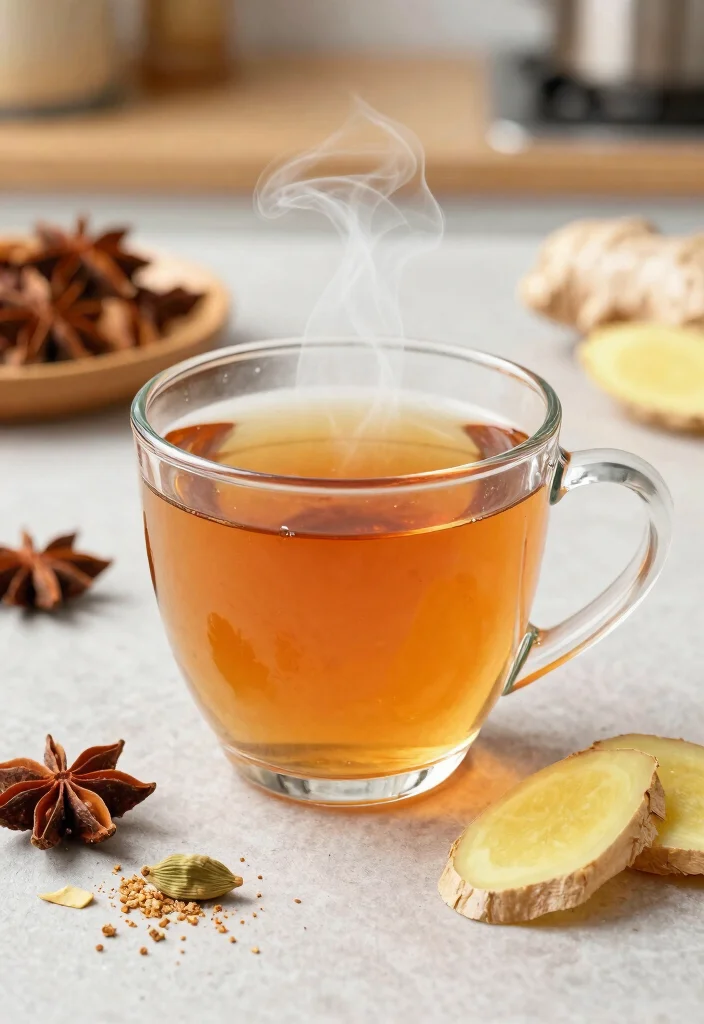 17 Lung Detox Tea Recipes with Herbs That Support Breathing and Daily Wellness - 10. Cardamom Ginger Tea for Lung Health 1