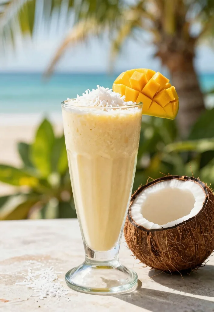 17 Mango Banana Smoothie Recipes Naturally Creamy - 2. Tropical Paradise Bliss Smoothie 1