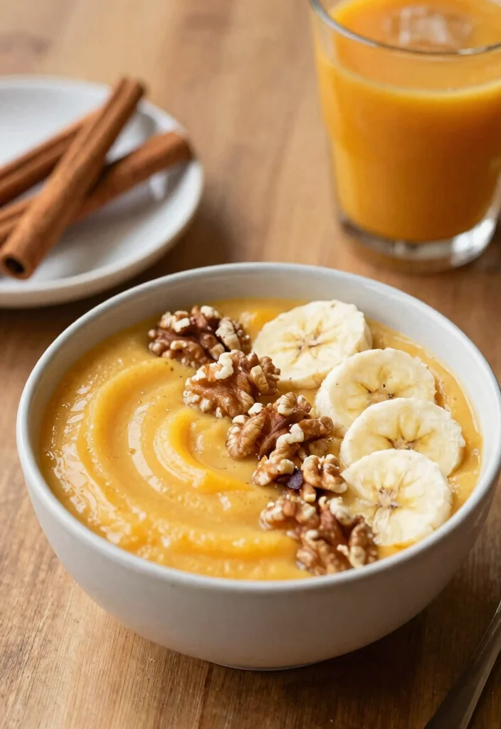 17 Mango Smoothie Bowl Recipes Naturally Creamy - 12. Mango and Cinnamon Delight Bowl 1