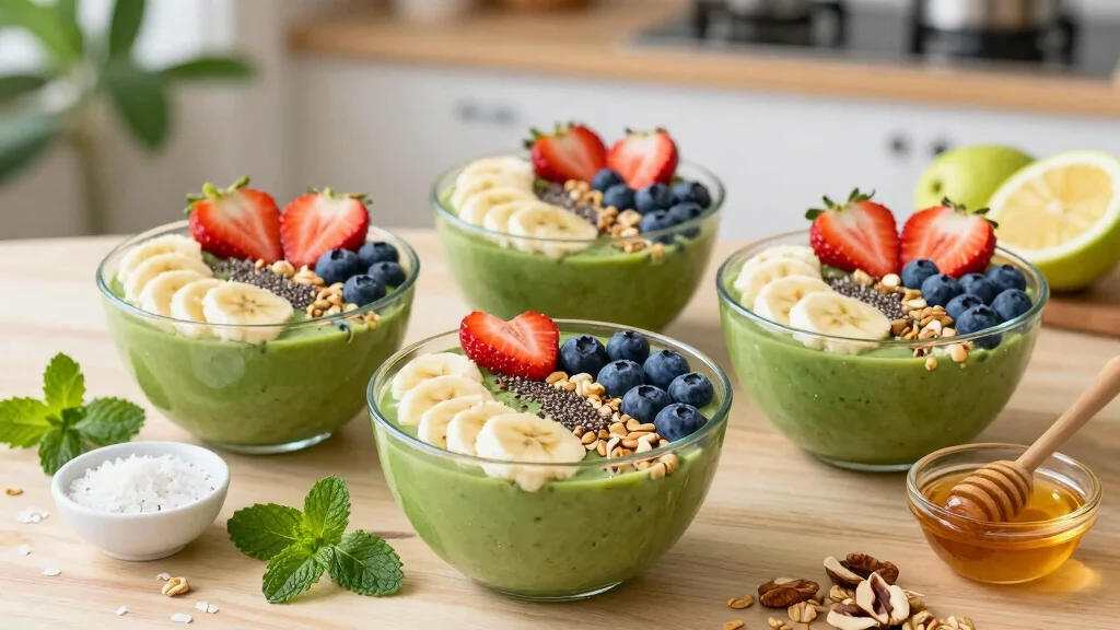 17 Matcha Smoothie Bowl Recipes with Antioxidants