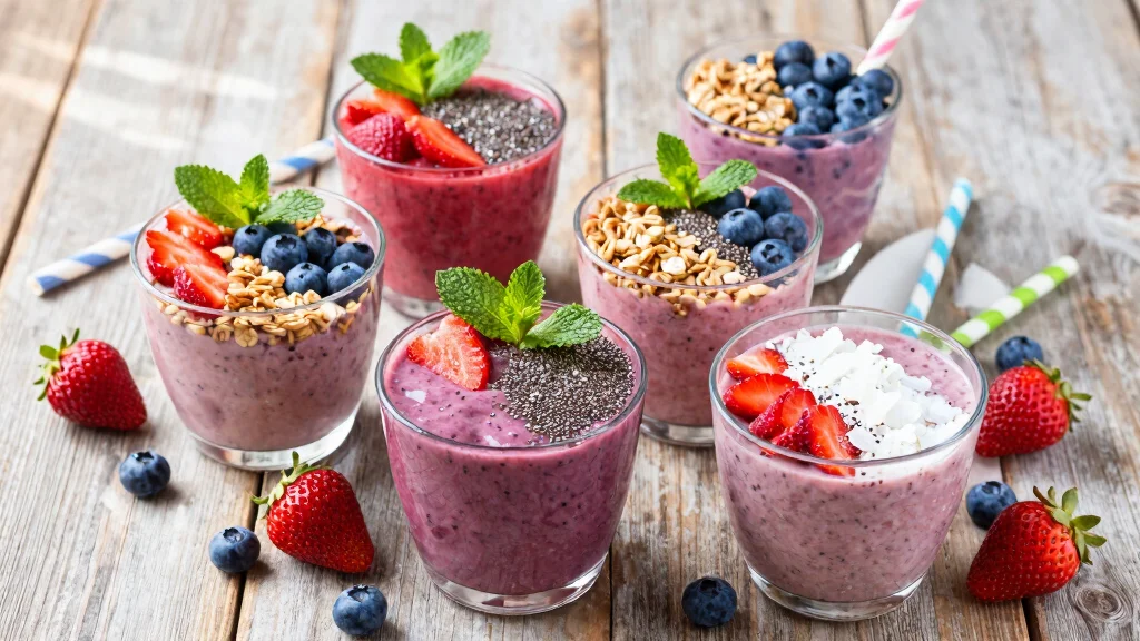 17 Strawberry Blueberry Smoothie Recipes Antioxidant Rich