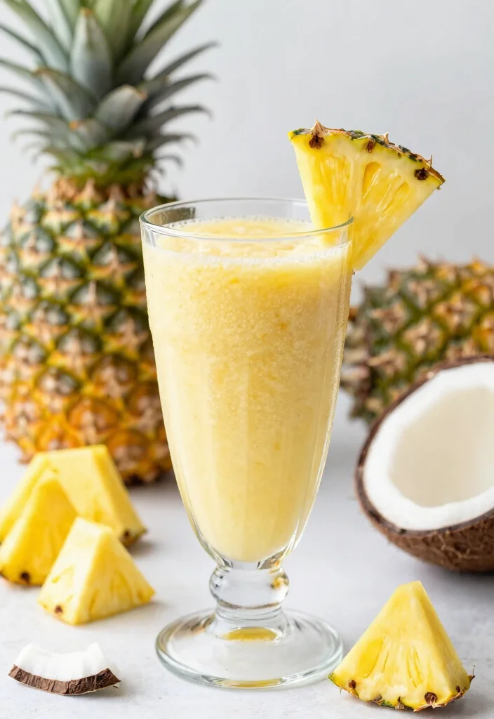 18 Body Detox Cleanse 3-Day Drink Plan for Beginners and Daily Wellness Support - 12. Pineapple Coconut Detox Smoothie 1