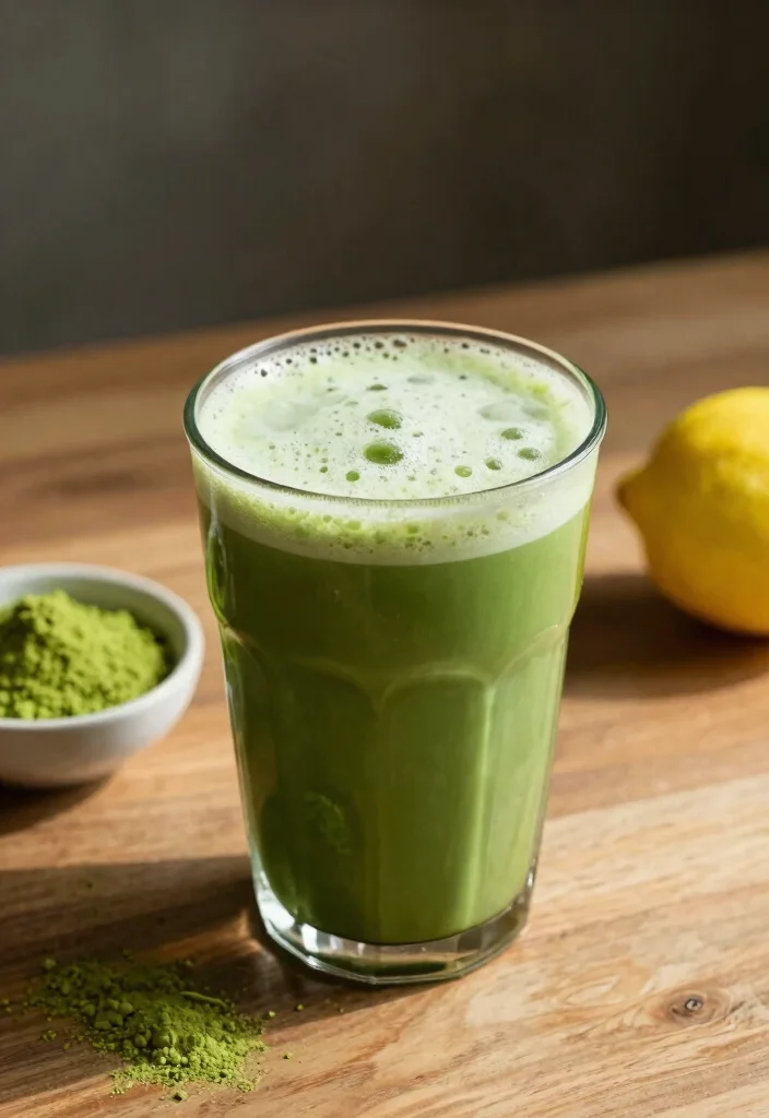 18 Colon Detox Cleanse Drink Recipes That Support Digestion and Bloating Relief - 14. Matcha Green Tea Detox Elixir 1