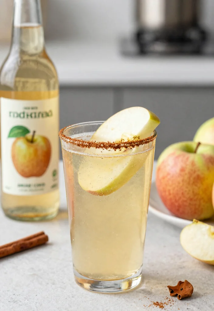 18 Colon Detox Cleanse Drink Recipes That Support Digestion and Bloating Relief - 4. Apple Cider Vinegar Tonic 1