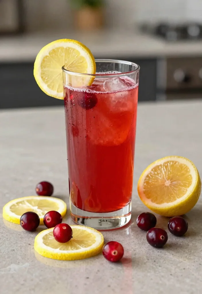 18 Detox Juice Recipes That Support Fat Flush and Digestive Balance - 14. Cranberry Lemon Detox Juice 1