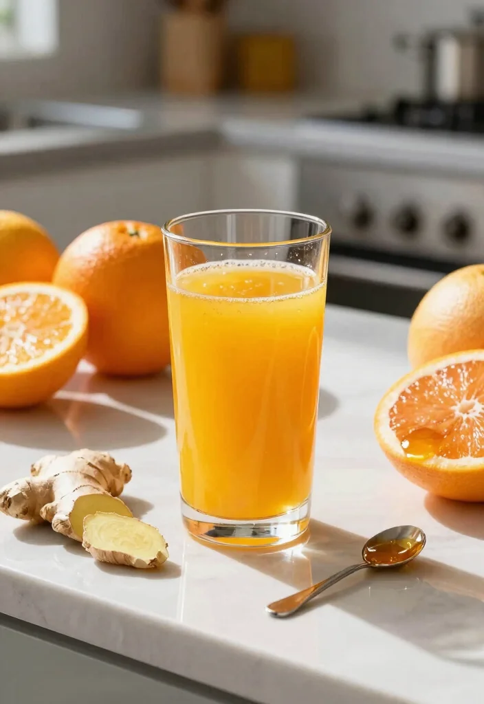 18 Detox Juice Recipes That Support Fat Flush and Digestive Balance - 2. Spicy Ginger Citrus Juice 1