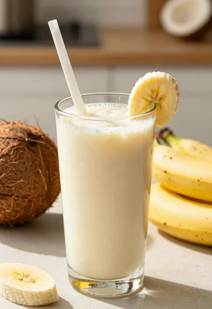 18 Detox Juice Recipes That Support Metabolism and Healthy Weight Goals - 16. Creamy Coconut Detox Juice 1