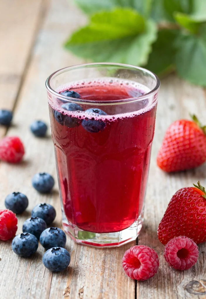 18 Detox Juice Recipes That Support Metabolism and Healthy Weight Goals - 4. Berry Blast Detox Juice 1