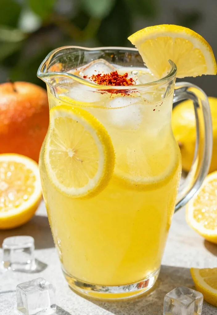 18 Detox Water Recipes That Support Belly Fat Loss and a Flatter-Looking Tummy - 14. Spicy Detox Lemonade 1