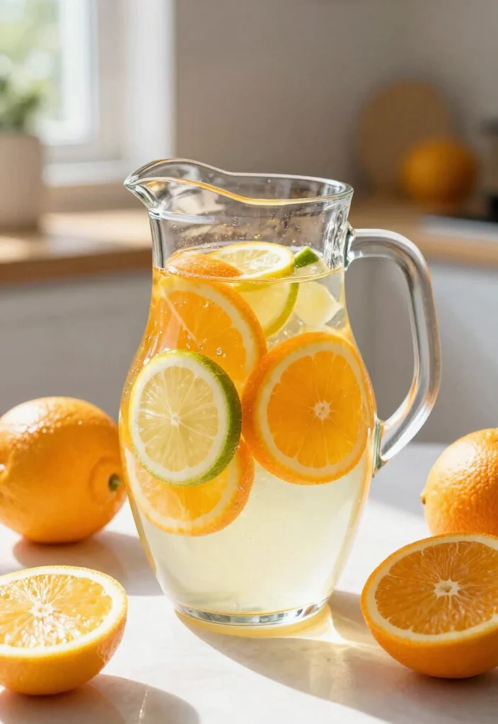 18 Detox Water Recipes That Support Belly Fat Loss and a Flatter-Looking Tummy - 2. Citrus Blast 1