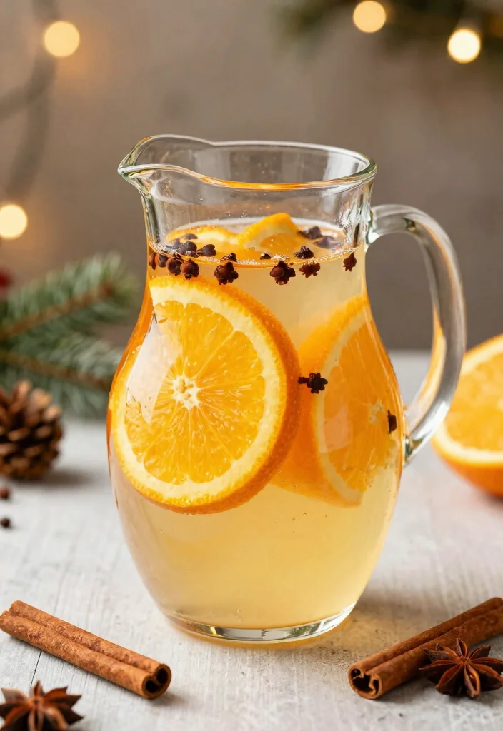 18 Detox Water Recipes for Winter with Warming Ingredients and Immune Support - 10. Orange Clove Detox Water 1