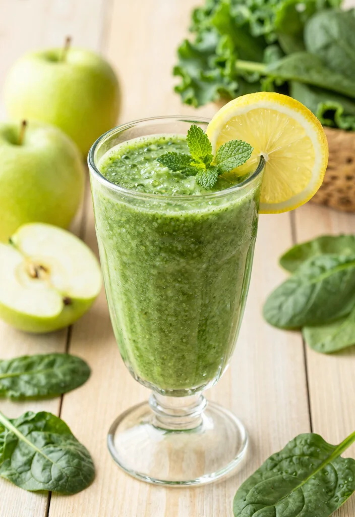 18 Green Detox Smoothie Recipes to Cleanse Your Body - 18. Ultimate Detox Smoothie 1