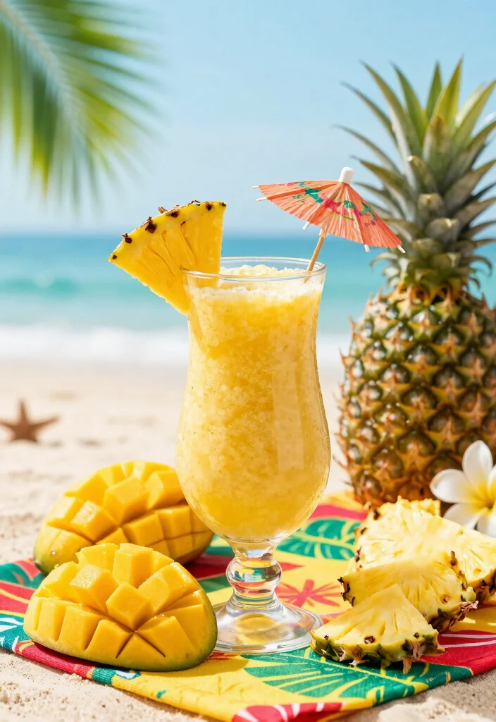 18 Healthy Mango Smoothie Recipes for Weight Loss - 3. Tropical Mango Pineapple Smoothie 1